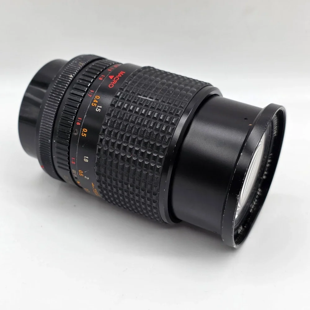 Tou Five Star 28-75mm f3.5-4.5 MC Auto Zoom Macro Lens Canon FD Mount Black